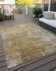 Addison Rugs Faded Rhythm Beige Washable Indoor-Outdoor Rug