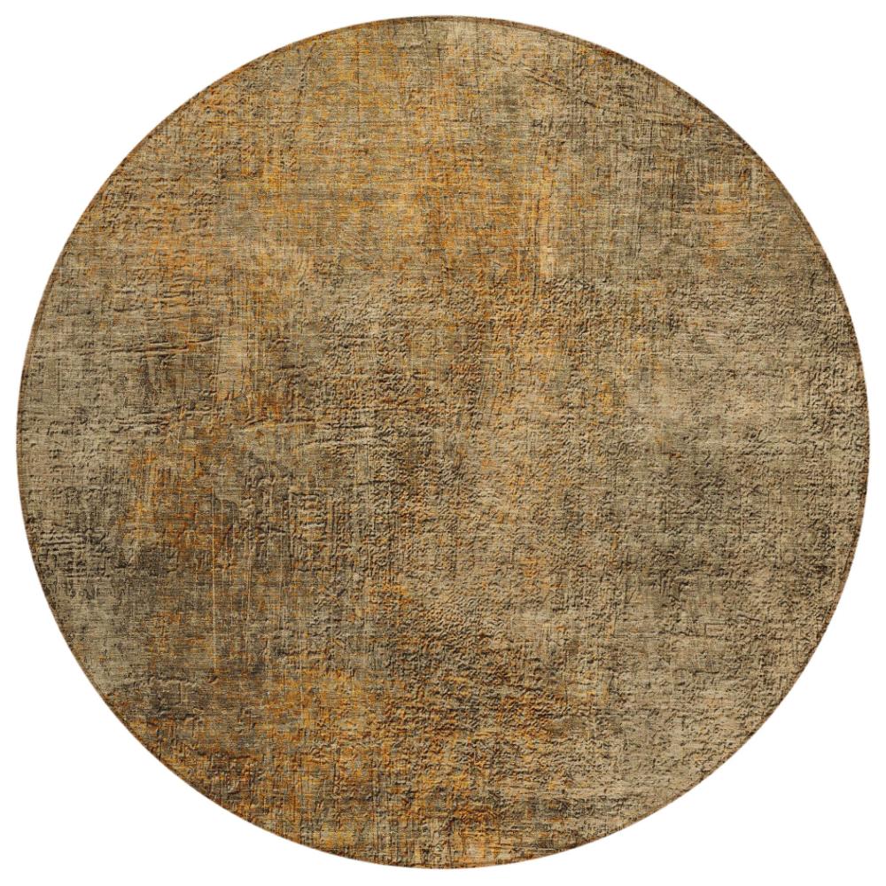 Addison Rugs Faded Rhythm Brown Washable Indoor-Outdoor Rug