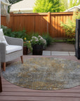 Addison Rugs Faded Rhythm Grey Washable Indoor-Outdoor Rug
