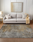 Addison Rugs Faded Rhythm Grey Washable Indoor-Outdoor Rug