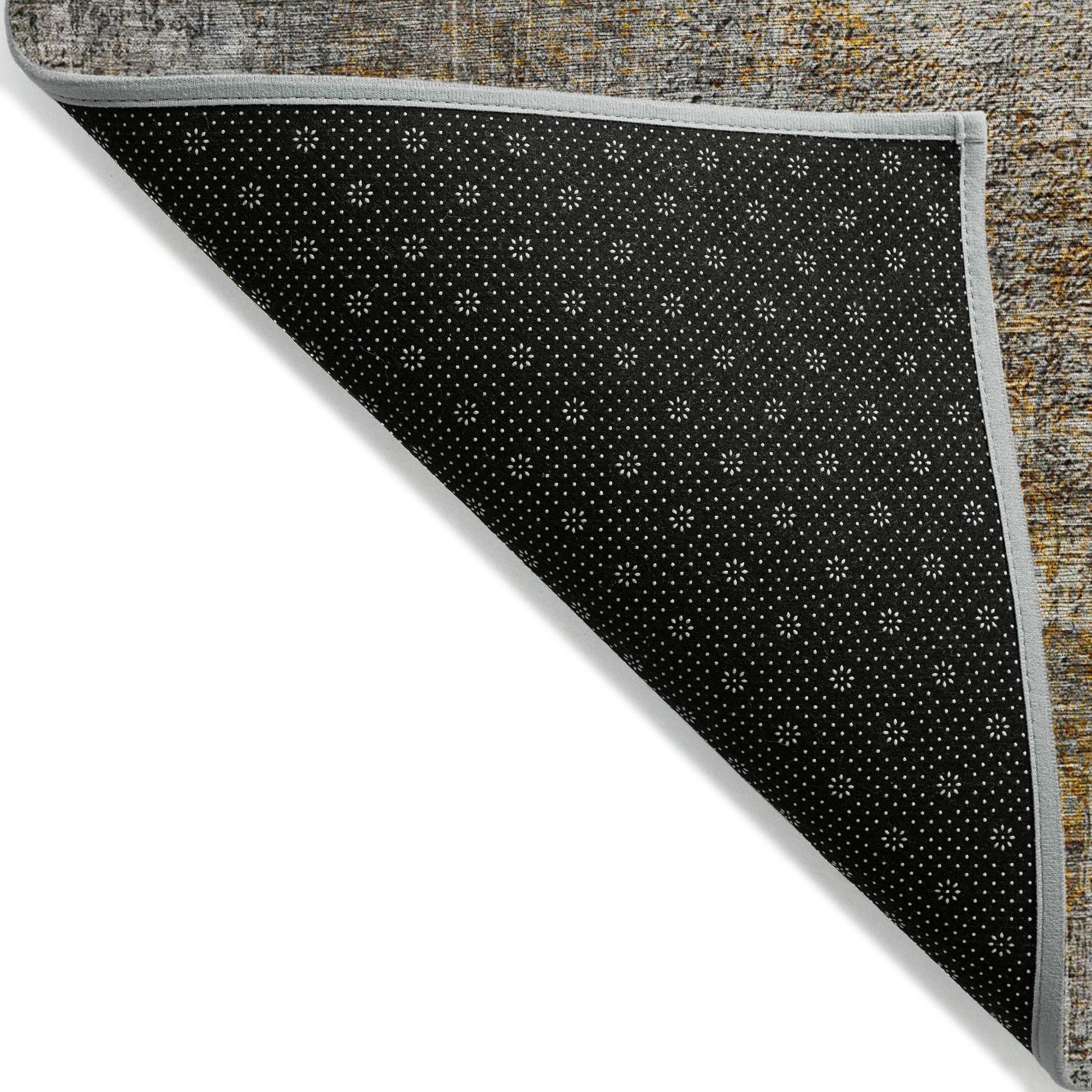 Addison Rugs Faded Rhythm Grey Washable Indoor-Outdoor Rug