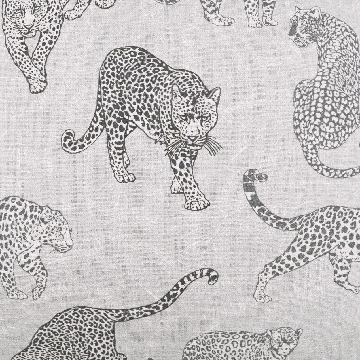 D.V. Kap Felidae Grey Throw Pillow With Insert