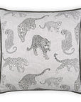 D.V. Kap Felidae Grey Throw Pillow With Insert