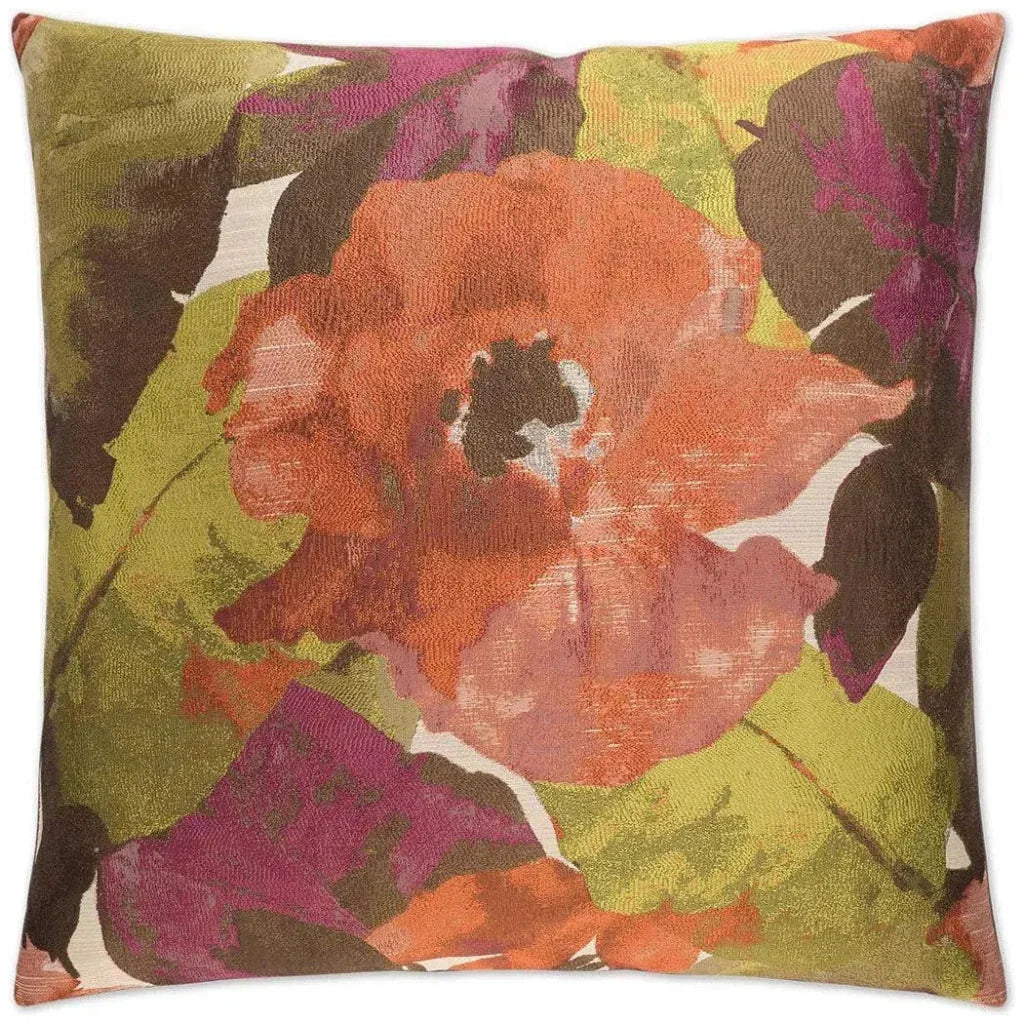 Figi Sunset Red Throw Pillow With Insert - LOOMLAN - D.V. Kap - Throw Pillows