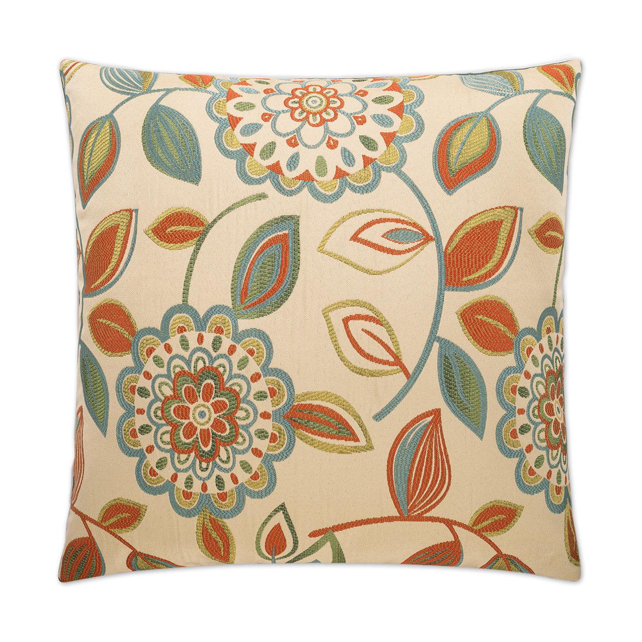 D.V. Kap Flander Multi Color Throw Pillow With Insert