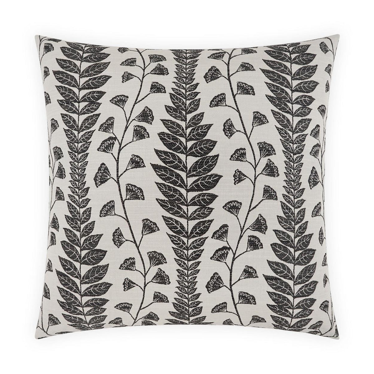 D.V. Kap Fleurel Black Throw Pillow With Insert
