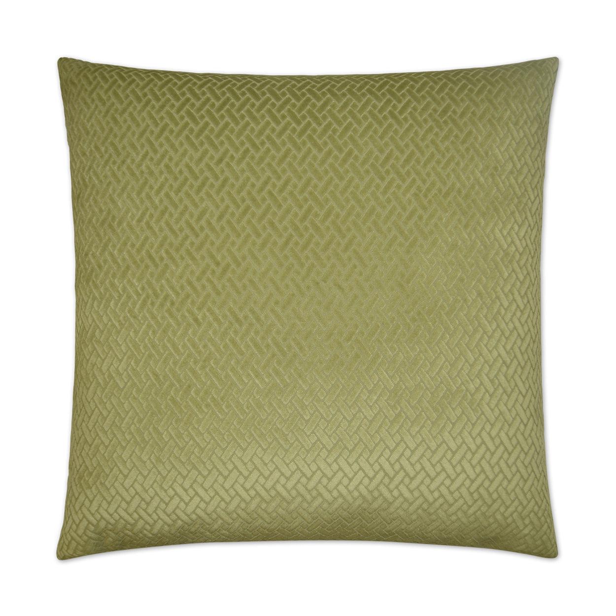 D.V. Kap Flex Green Throw Pillow With Insert