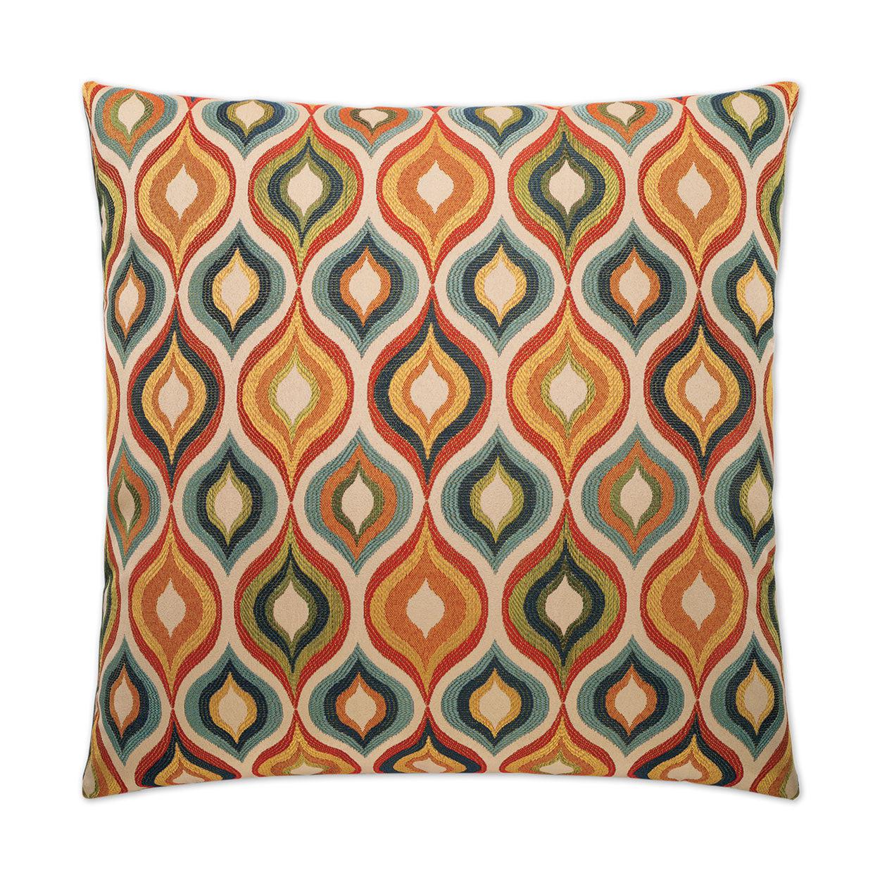 D.V. Kap Flicker Multi Color Throw Pillow With Insert