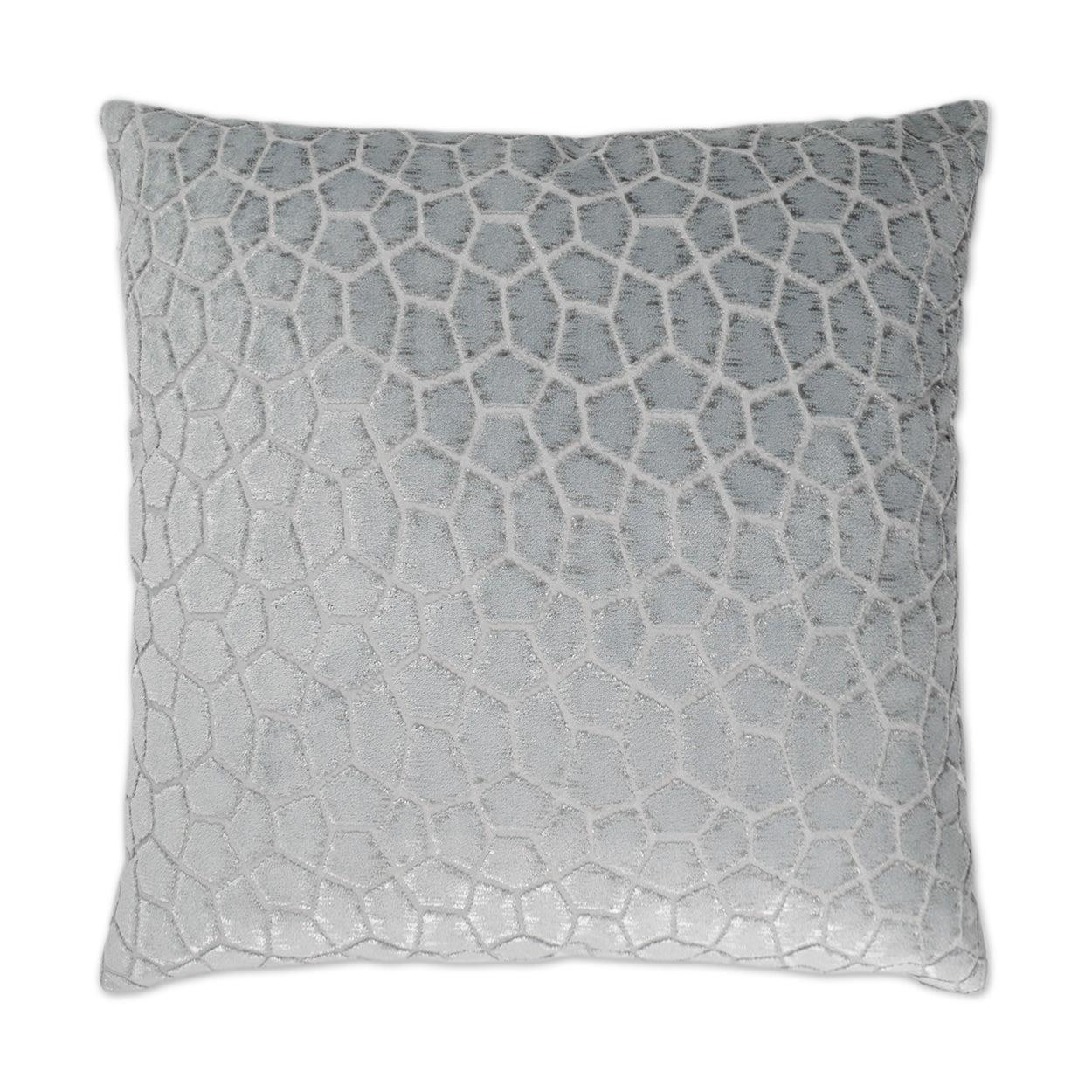 D.V. Kap Flintstone Glacier Grey Throw Pillow With Insert