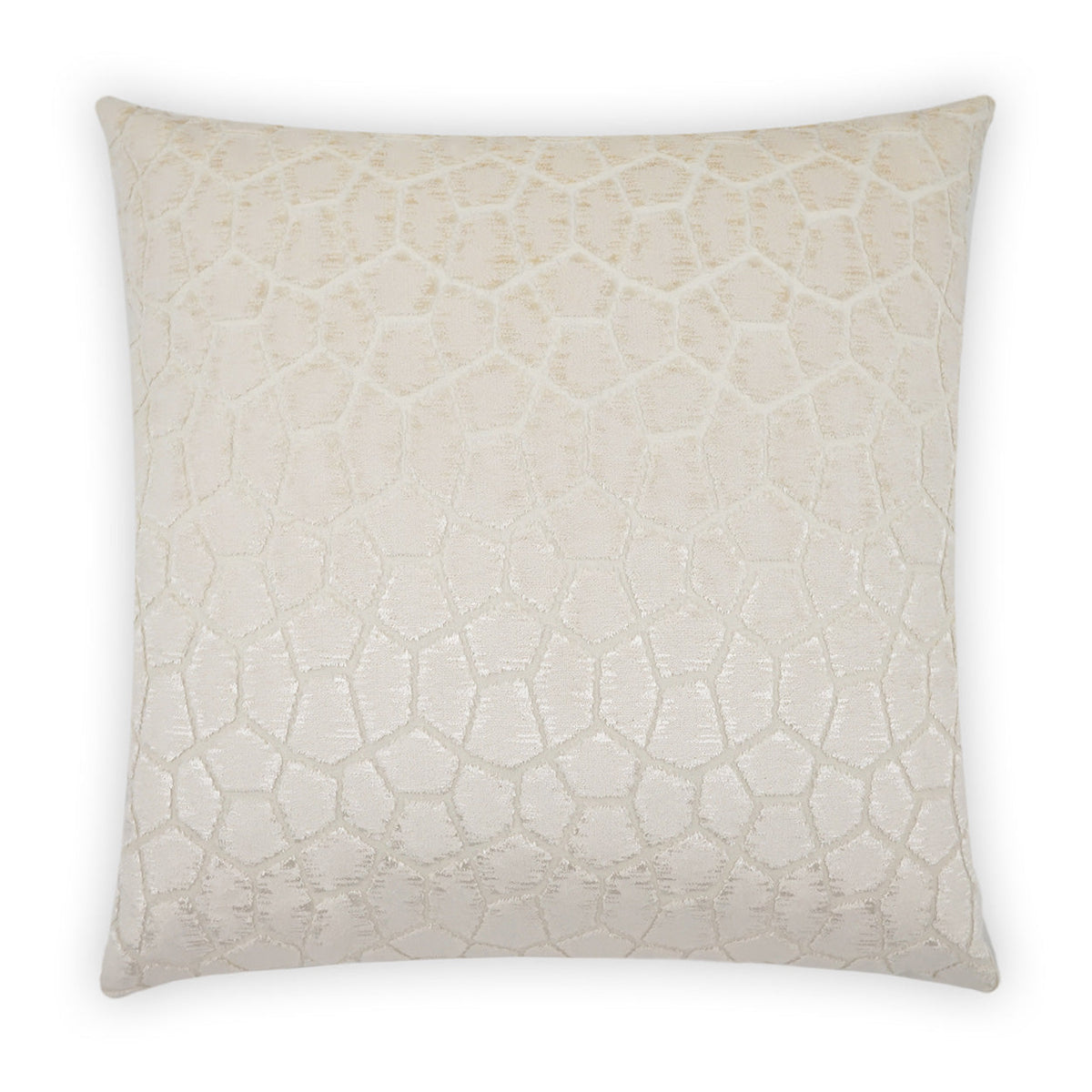 D.V. Kap Flintstone Light Brown Throw Pillow With Insert