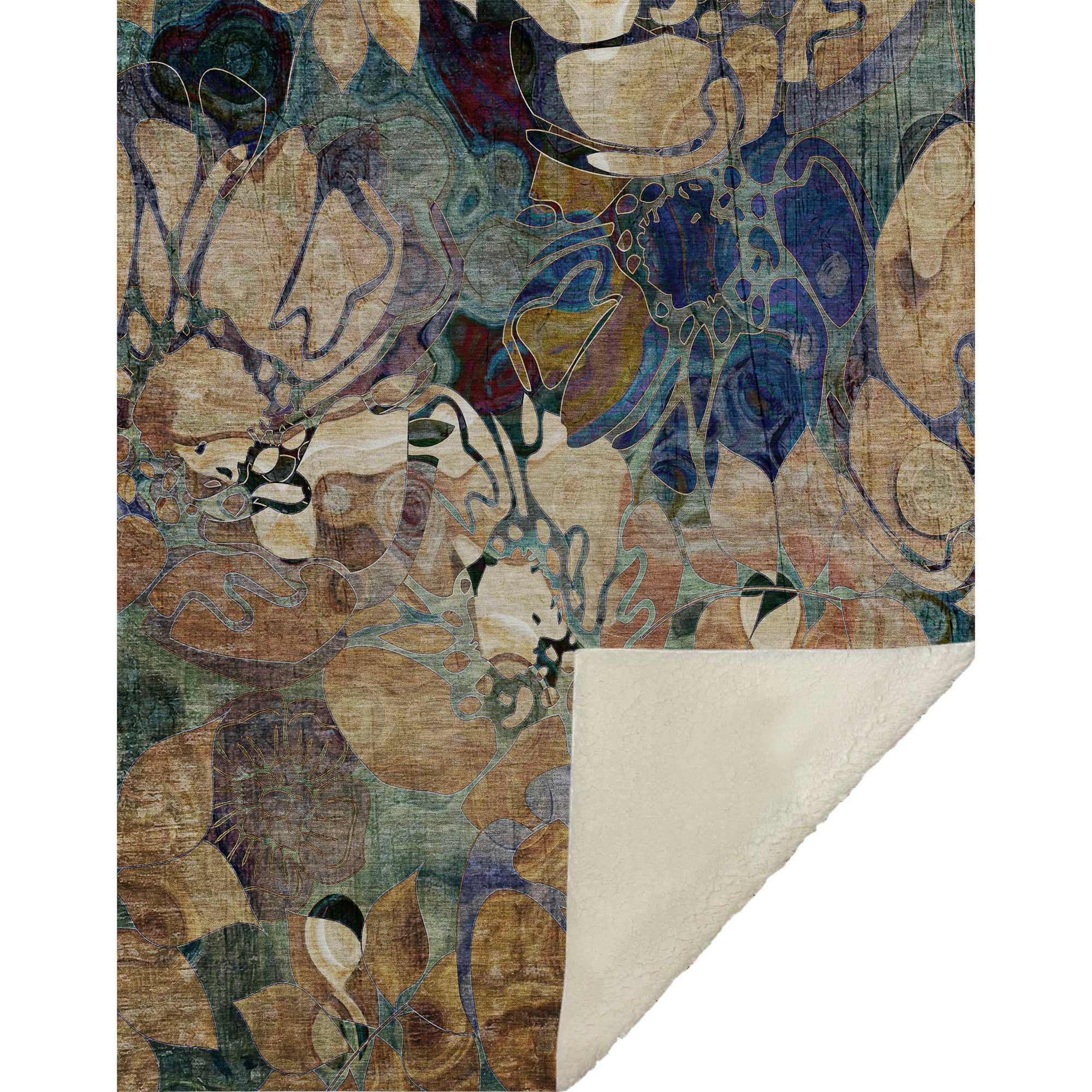 Addison Rugs Floral 50" x 70" Throw Blanket