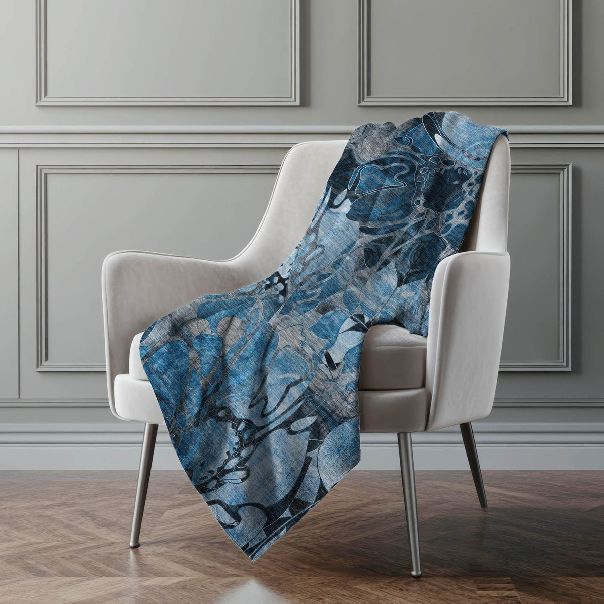 Addison Rugs Floral 50" x 70" Throw Blanket