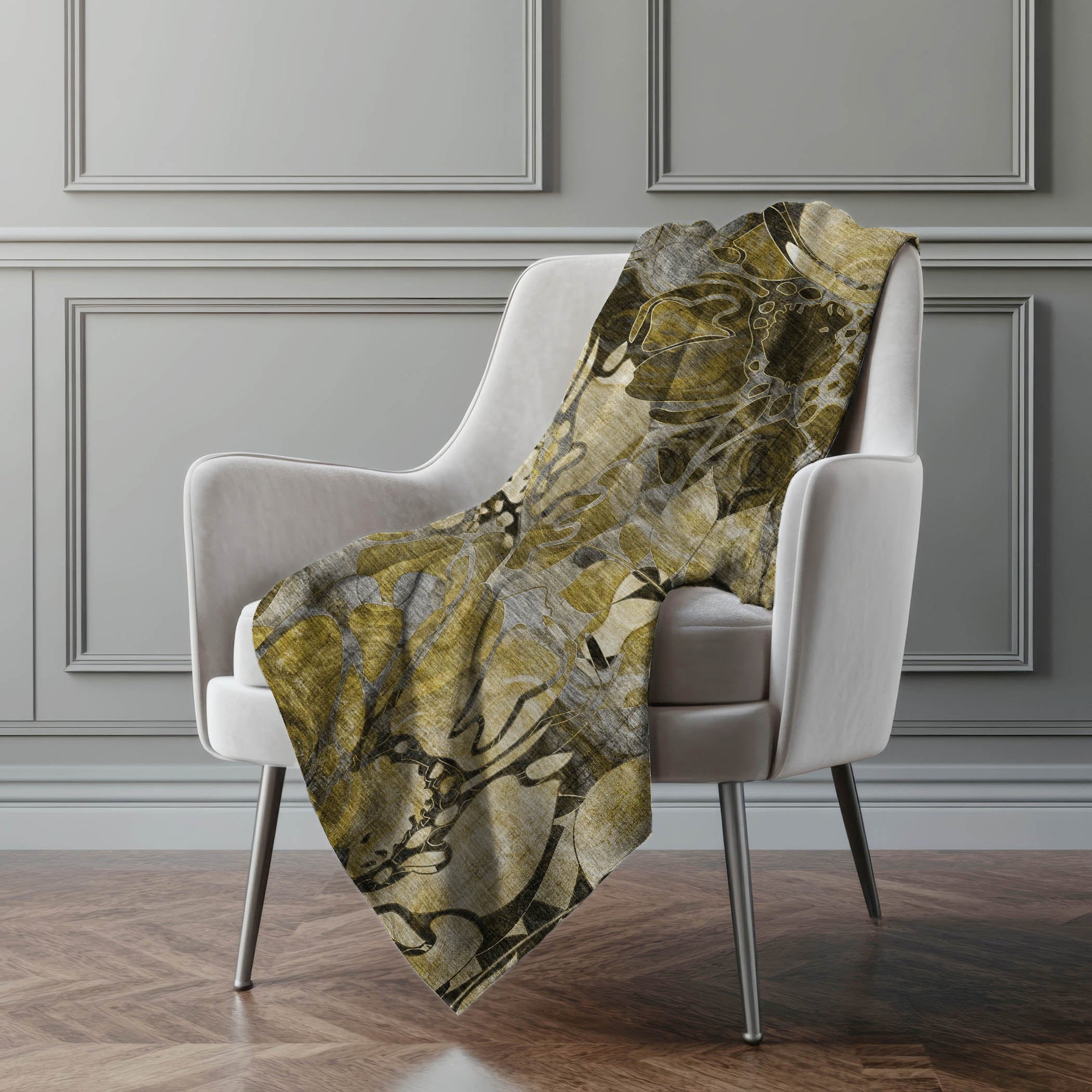 Addison Rugs Floral 50" x 70" Throw Blanket