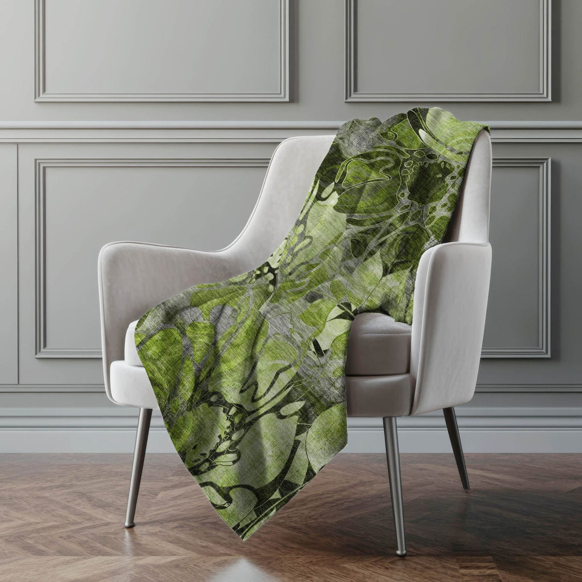 Addison Rugs Floral 50" x 70" Throw Blanket