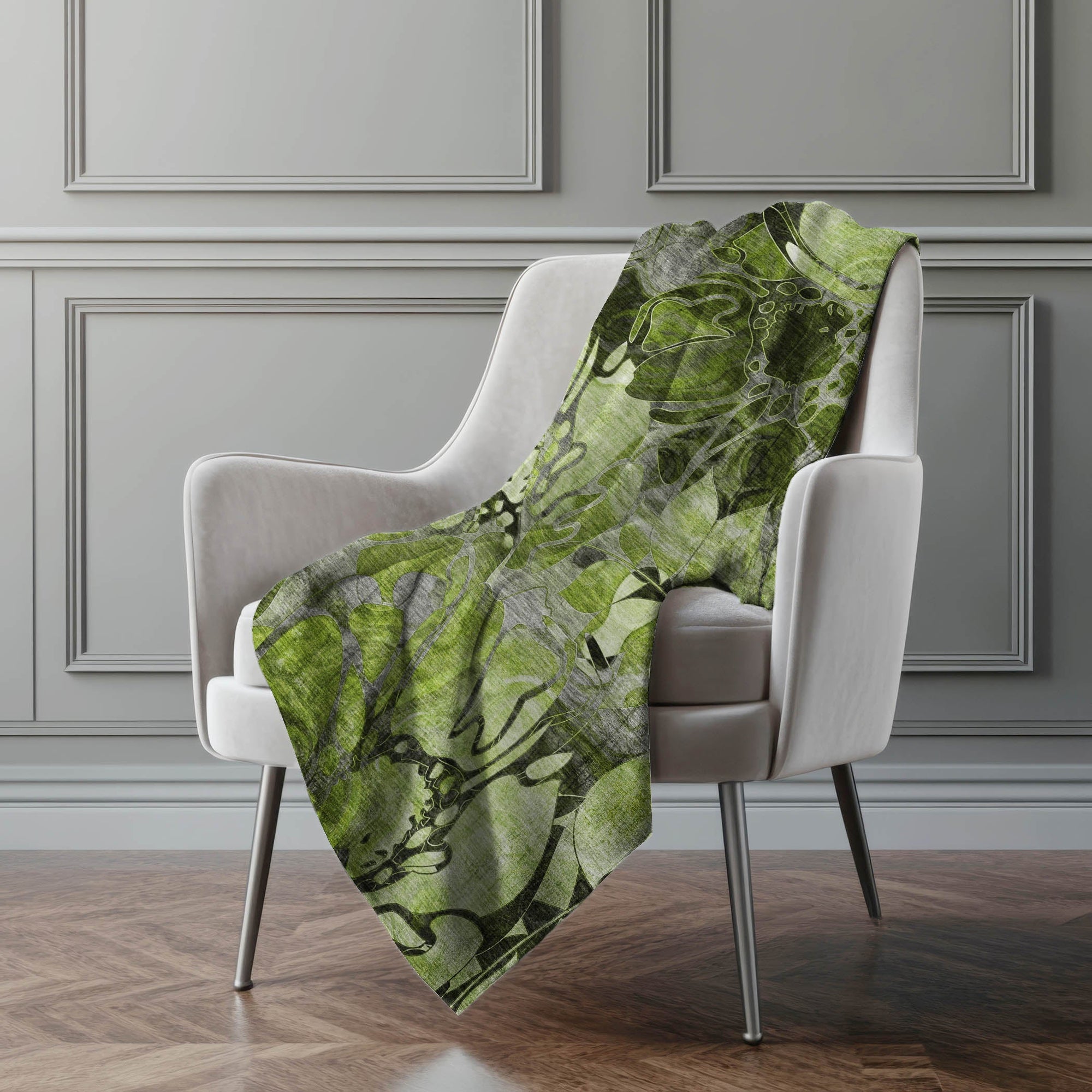 Addison Rugs Floral 50" x 70" Throw Blanket