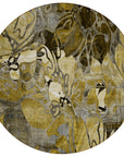 Addison Rugs Floral Brown Washable Indoor-Outdoor Rug