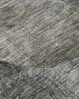 Addison Rugs Floral Grey Washable Indoor-Outdoor Rug