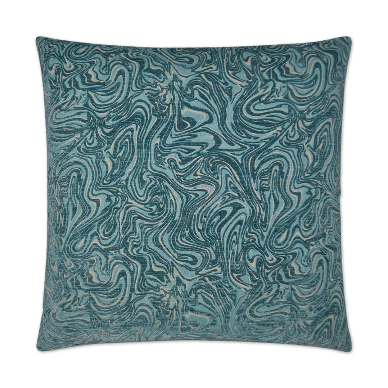 D.V. Kap Florentina Turquoise Throw Pillow With Insert