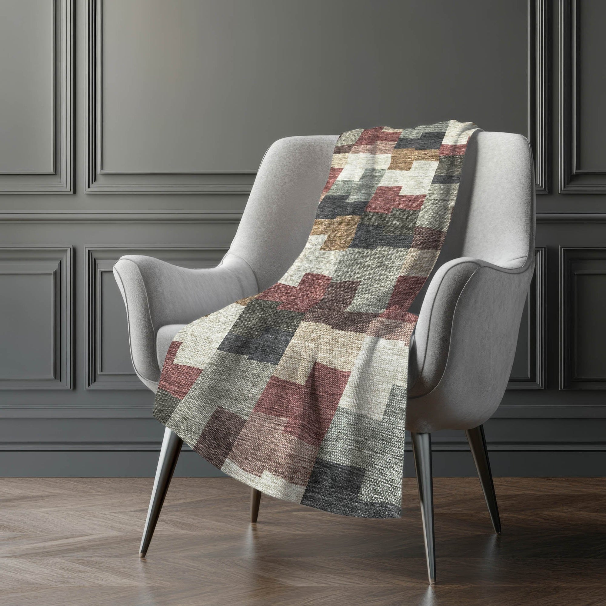 Addison Rugs Flowing Harmony 50" x 70" Throw Blanket