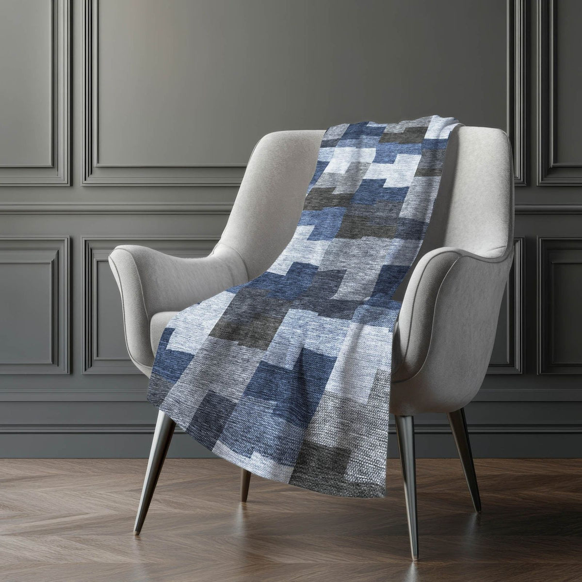 Addison Rugs Flowing Harmony 50" x 70" Throw Blanket