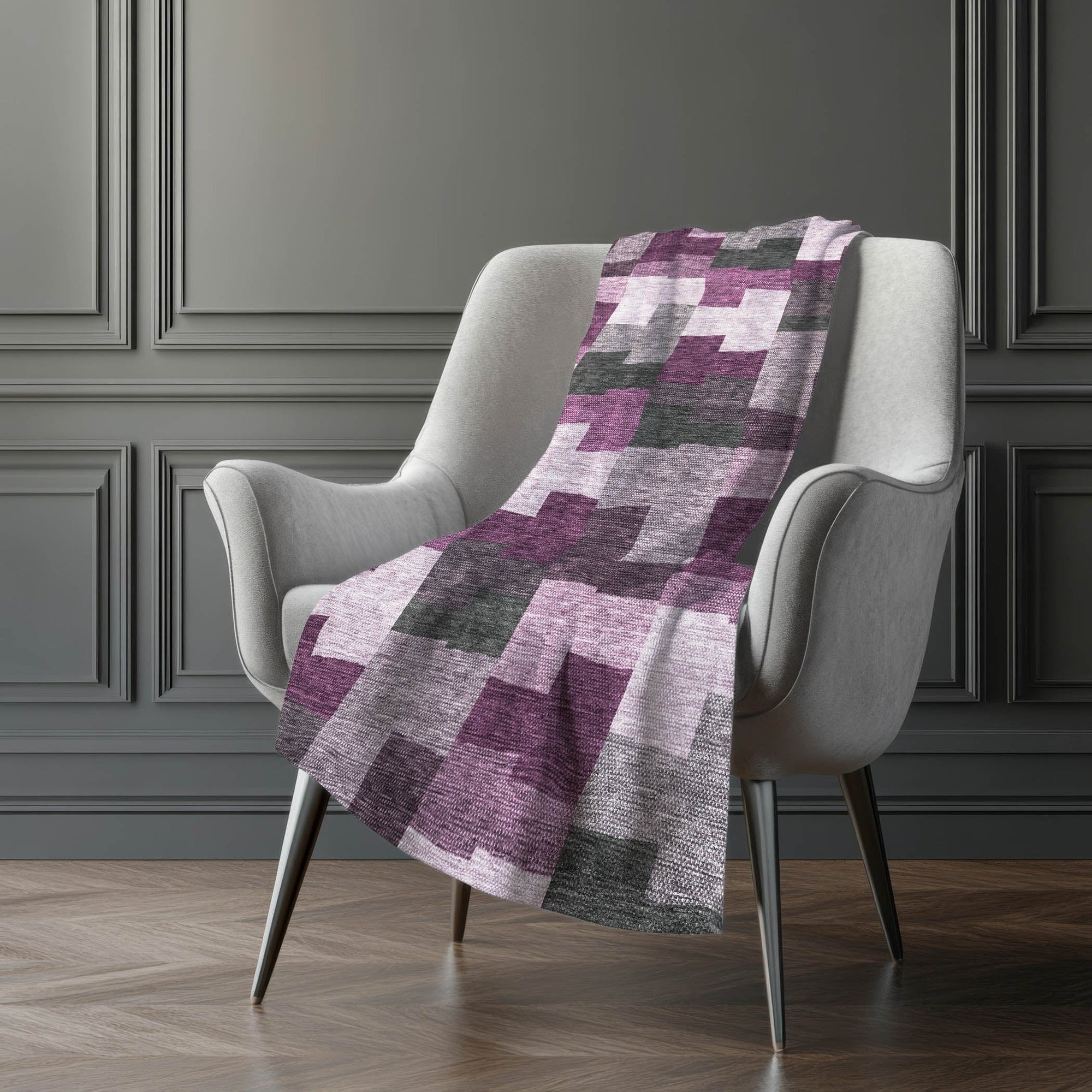 Addison Rugs Flowing Harmony 50" x 70" Throw Blanket