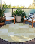 Addison Rugs Flowing Harmony Beige Washable Indoor-Outdoor Rug