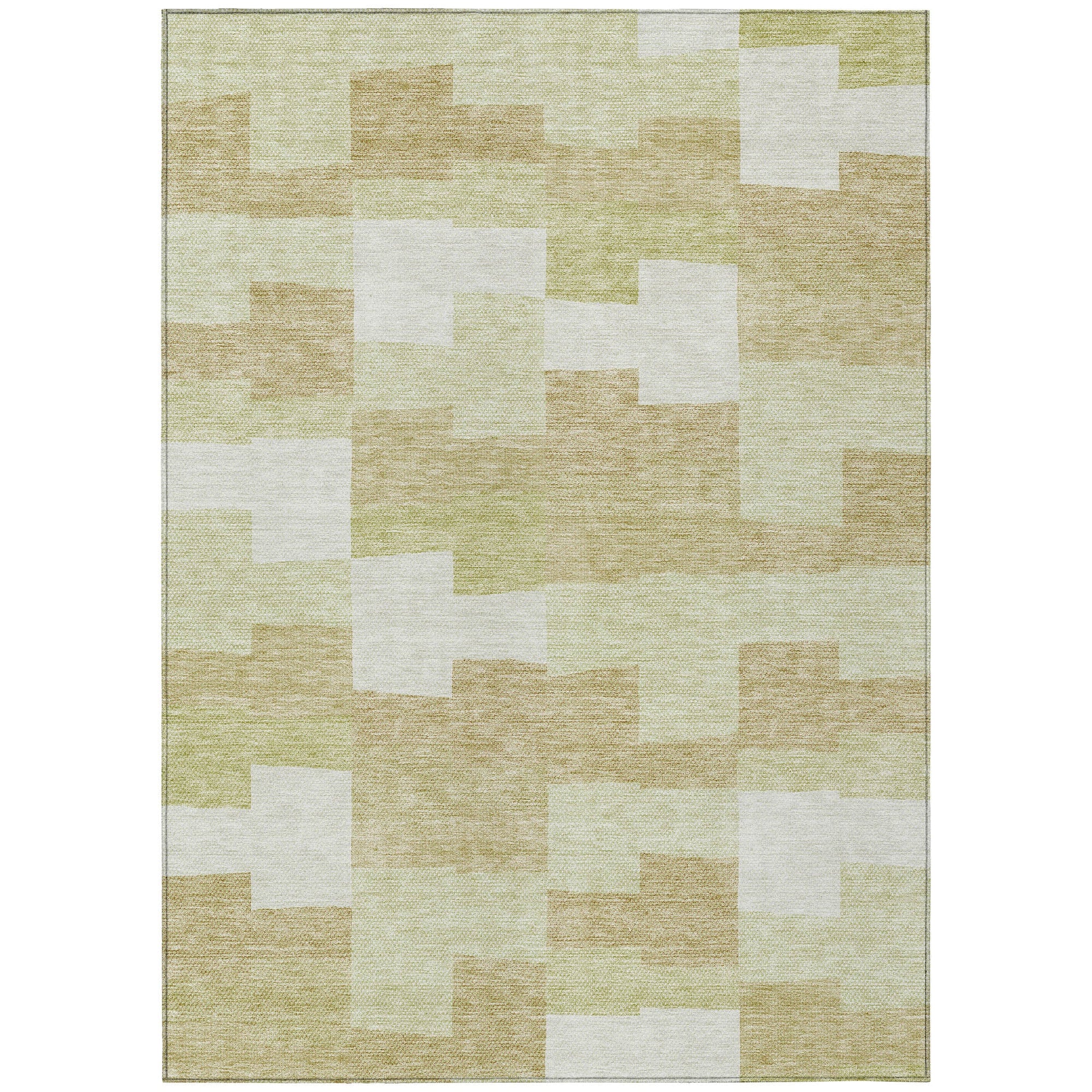 Addison Rugs Flowing Harmony Beige Washable Indoor-Outdoor Rug