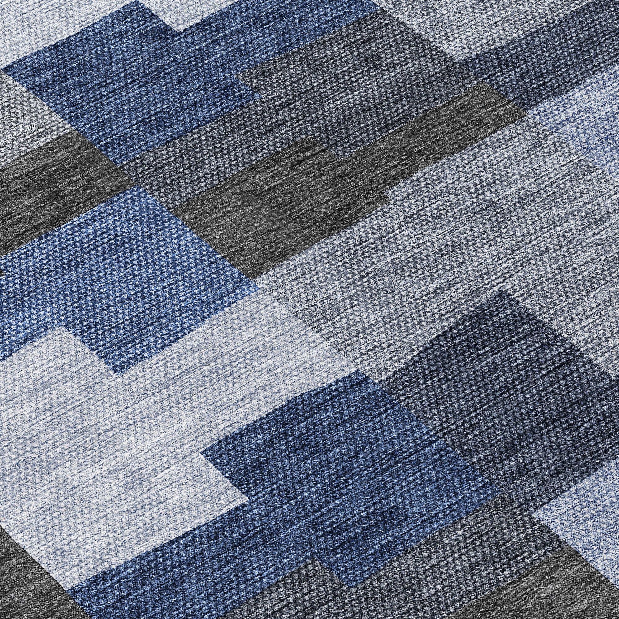 Addison Rugs Flowing Harmony Blue Washable Indoor-Outdoor Rug