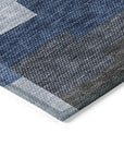Addison Rugs Flowing Harmony Blue Washable Indoor-Outdoor Rug