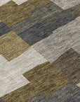 Addison Rugs Flowing Harmony Brown Washable Indoor-Outdoor Rug