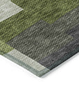 Addison Rugs Flowing Harmony Green Washable Indoor-Outdoor Rug