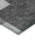 Addison Rugs Flowing Harmony Grey Washable Indoor-Outdoor Rug
