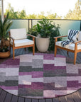 Addison Rugs Flowing Harmony Red Washable Indoor-Outdoor Rug