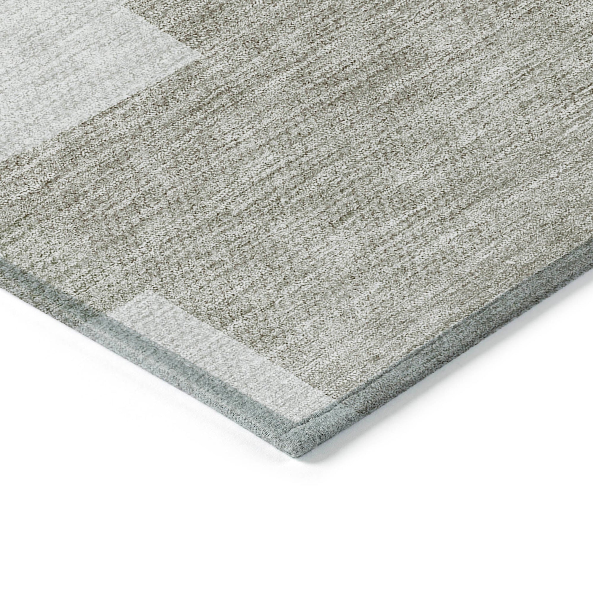 Addison Rugs Flowing Harmony Taupe Washable Indoor-Outdoor Rug