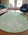 Addison Rugs Fluid Drift Green Washable Indoor-Outdoor Rug