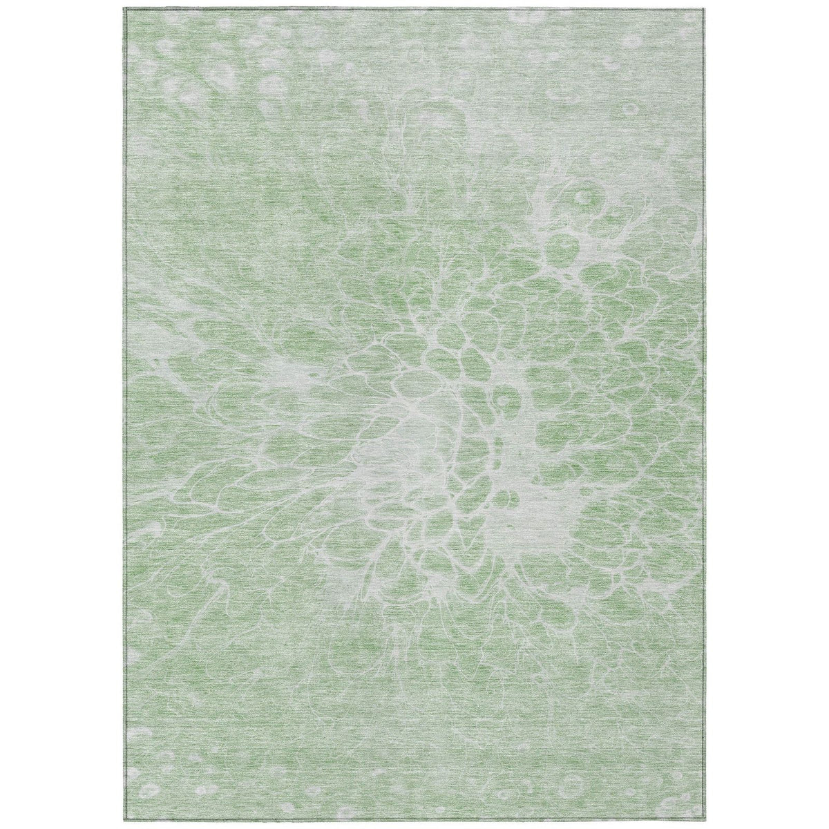 Addison Rugs Fluid Drift Green Washable Indoor-Outdoor Rug