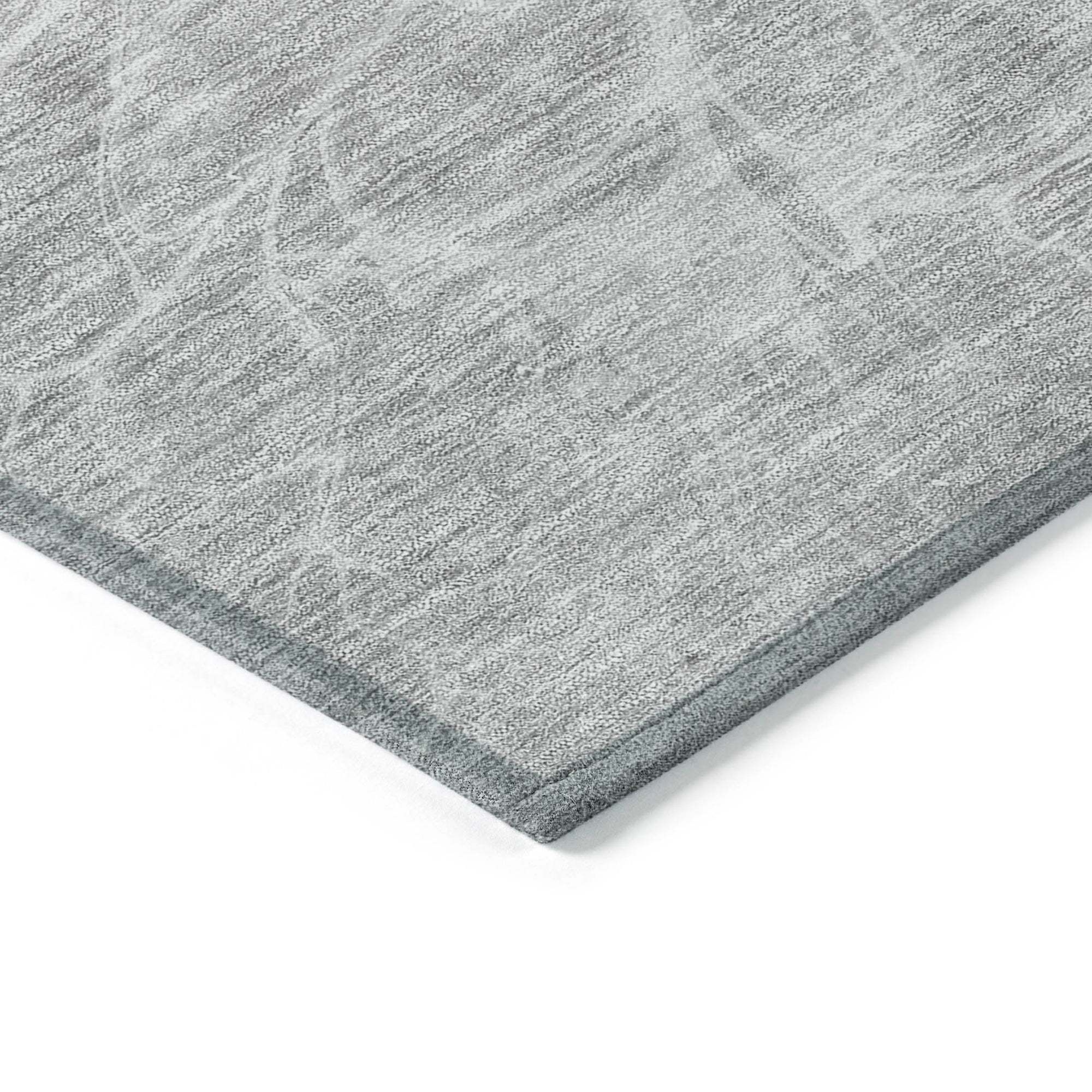 Addison Rugs Fluid Drift Grey Washable Indoor-Outdoor Rug