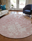 Addison Rugs Fluid Drift Pink Washable Indoor-Outdoor Rug