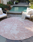 Addison Rugs Fluid Drift Pink Washable Indoor-Outdoor Rug