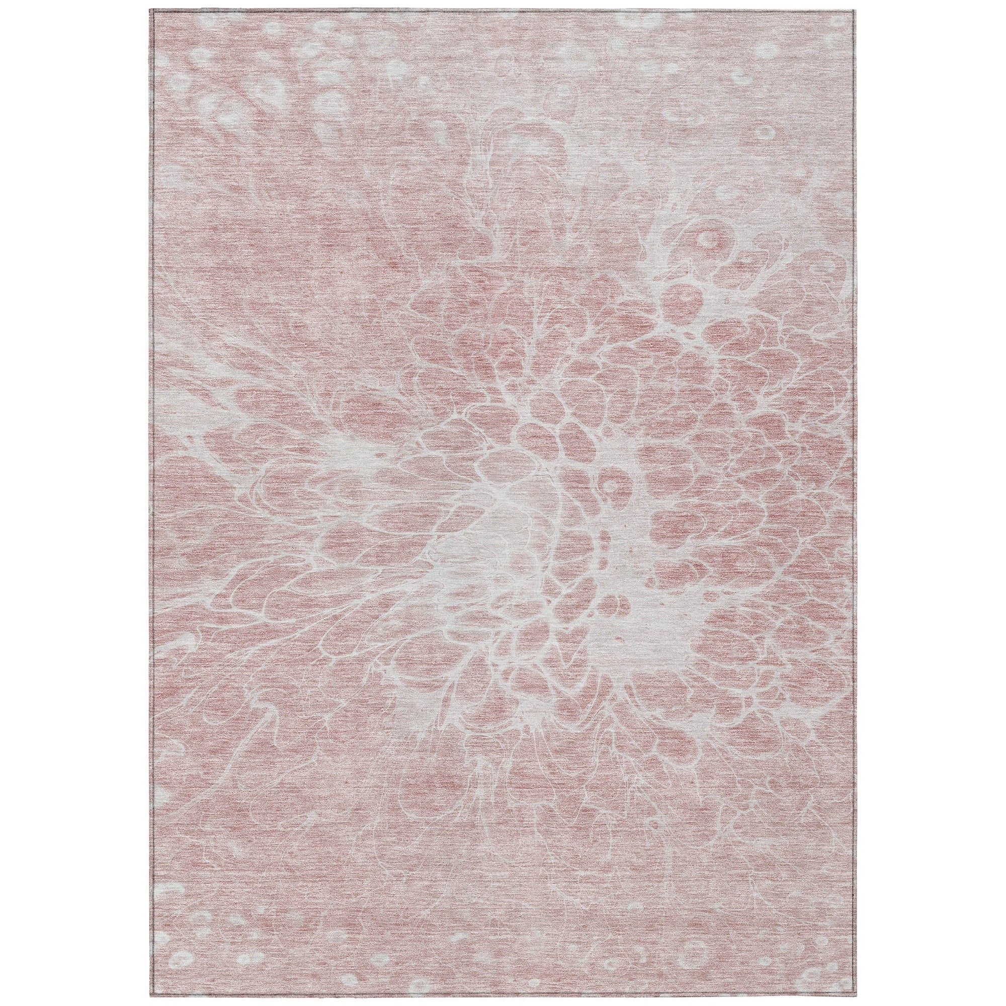 Addison Rugs Fluid Drift Pink Washable Indoor-Outdoor Rug
