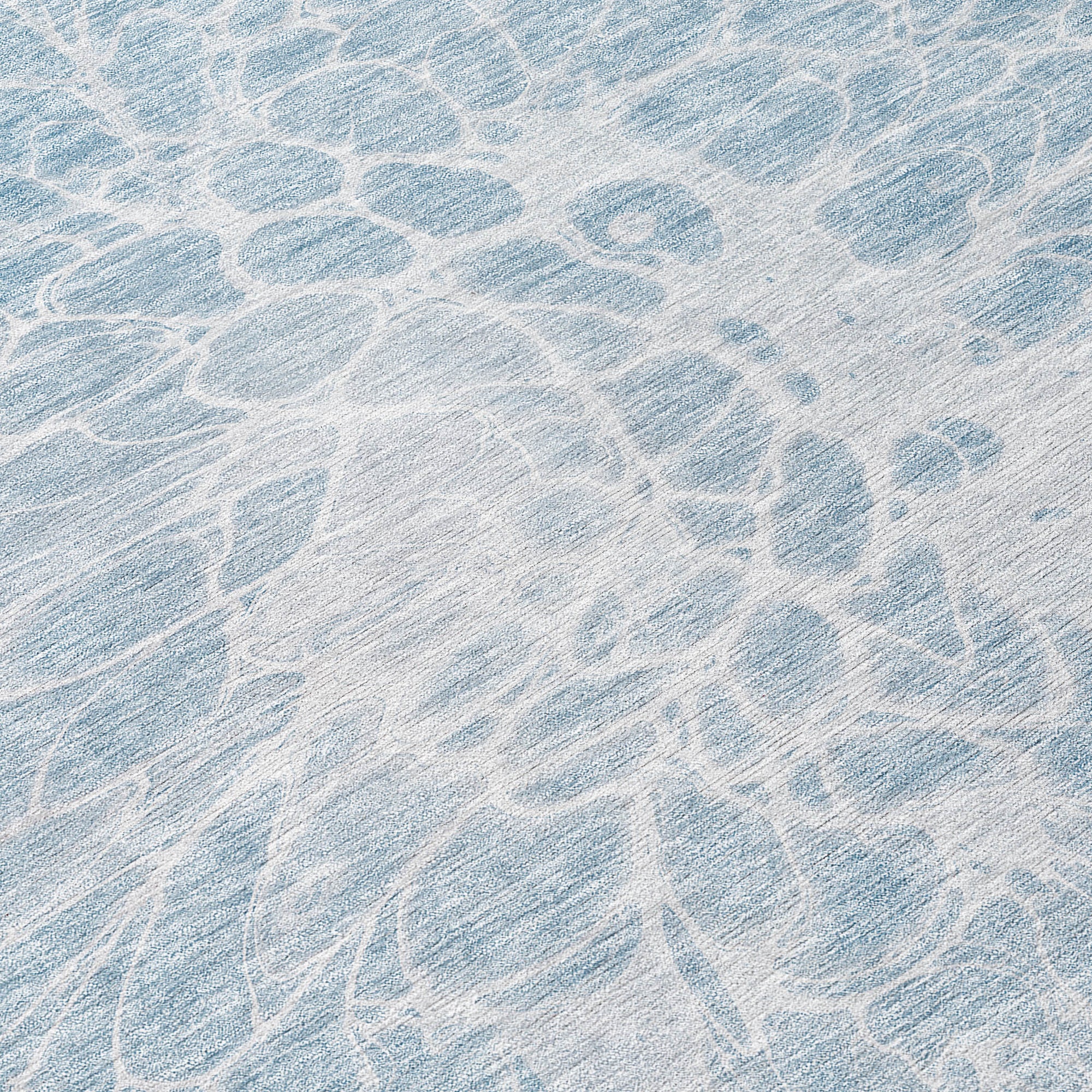 Addison Rugs Fluid Drift Sky Washable Indoor-Outdoor Rug