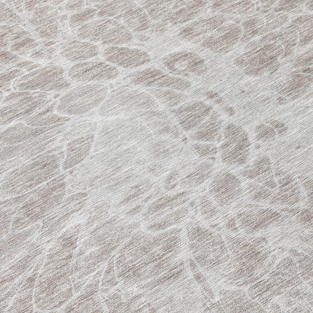 Addison Rugs Fluid Drift Taupe Washable Indoor-Outdoor Rug