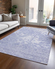 Addison Rugs Fluid Drift Lavender Washable Indoor-Outdoor Rug