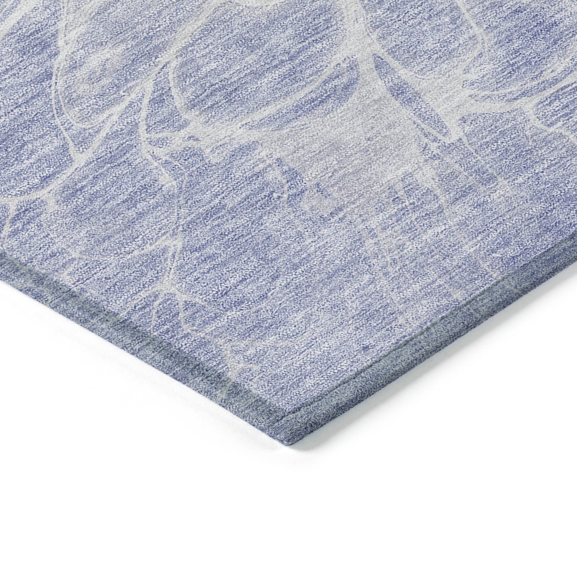 Addison Rugs Fluid Drift Lavender Washable Indoor-Outdoor Rug