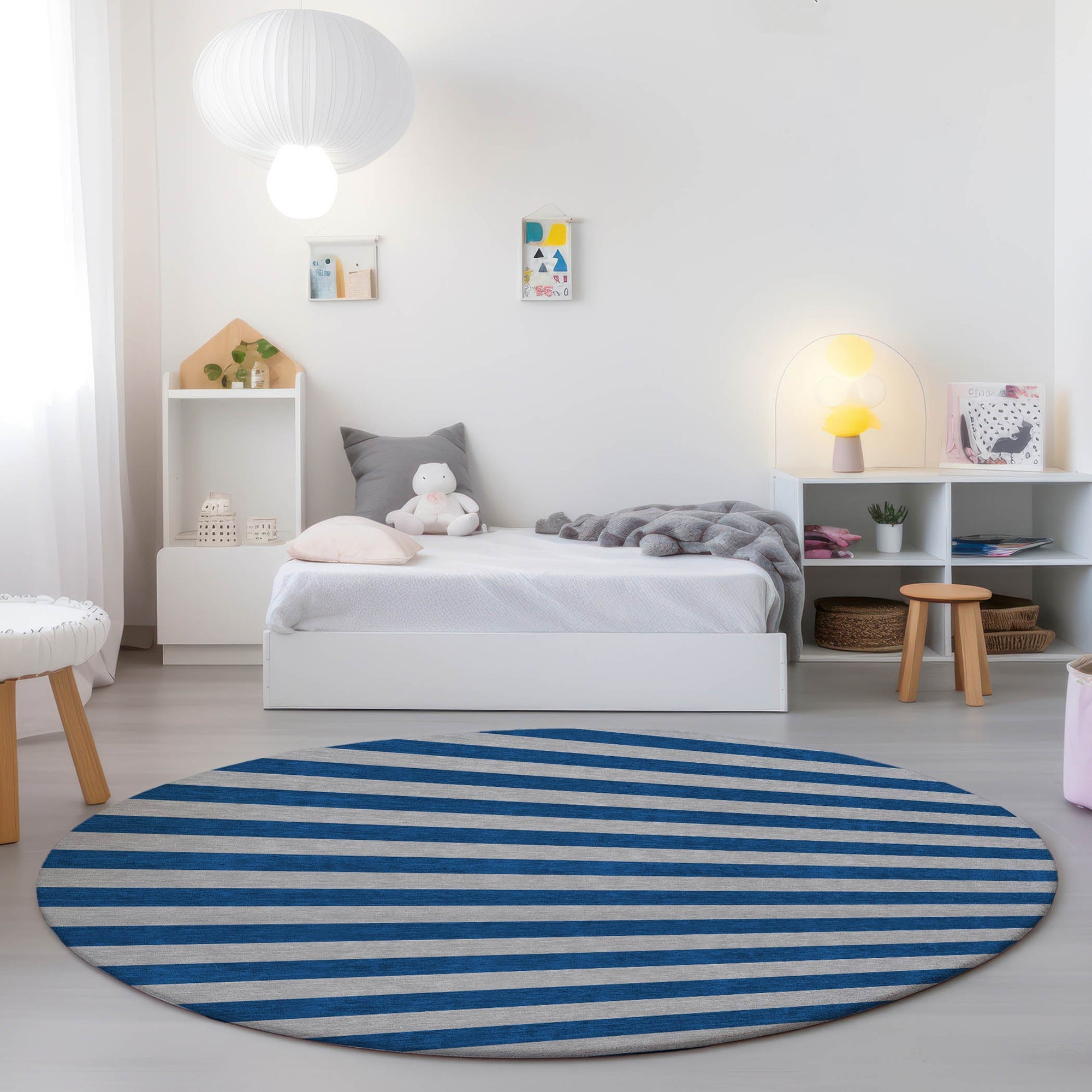Addison Rugs Fluid Mirage Blue Washable Indoor-Outdoor Rug