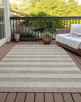 Addison Rugs Fluid Mirage Brown Washable Indoor-Outdoor Rug