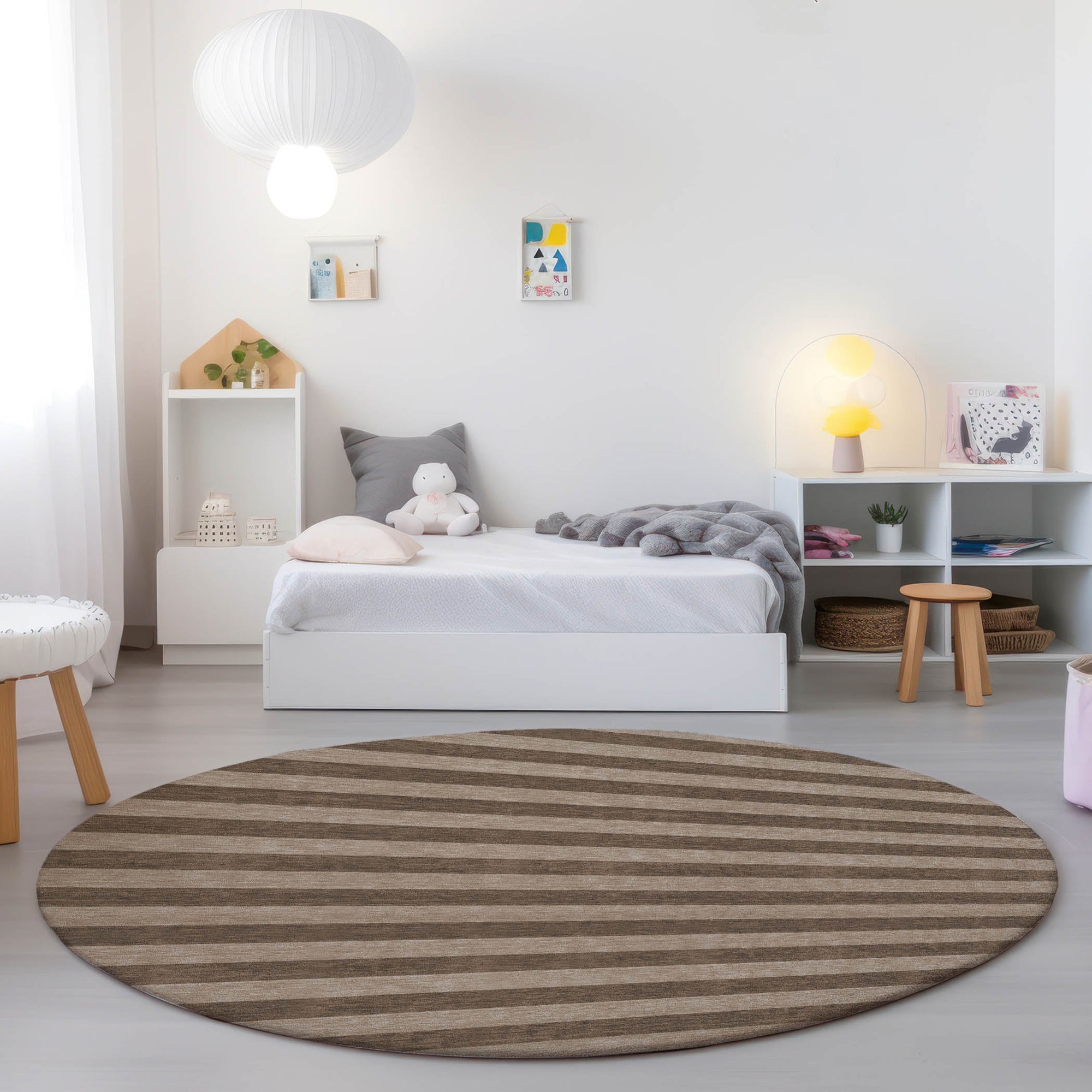 Addison Rugs Fluid Mirage Coffee Washable Indoor-Outdoor Rug