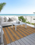 Addison Rugs Fluid Mirage Fudge Washable Indoor-Outdoor Rug