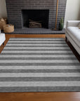Addison Rugs Fluid Mirage Grey Washable Indoor-Outdoor Rug