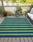 Addison Rugs Fluid Mirage Navy Washable Indoor-Outdoor Rug